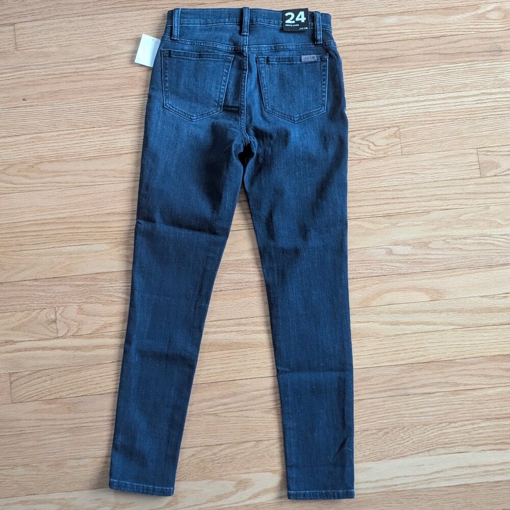 NEW Joe's Jeans Skinny Ankle Women's 24 x 27.5 Mid Rise Stretch medium blue NWT